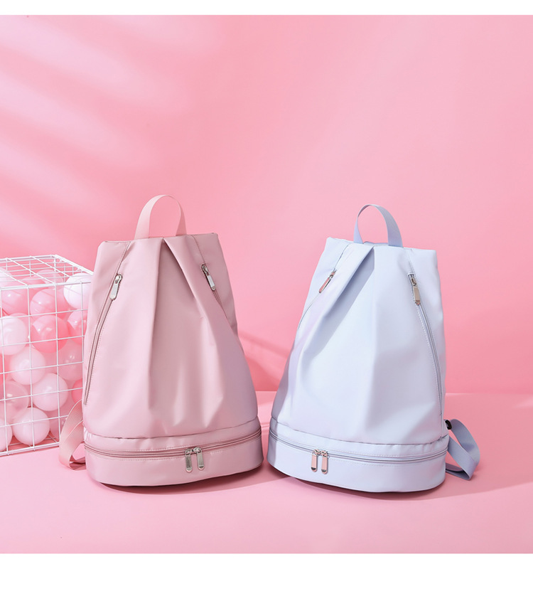Fitness-Rucksack mit Schuhfach, Oxford-Gewebe
