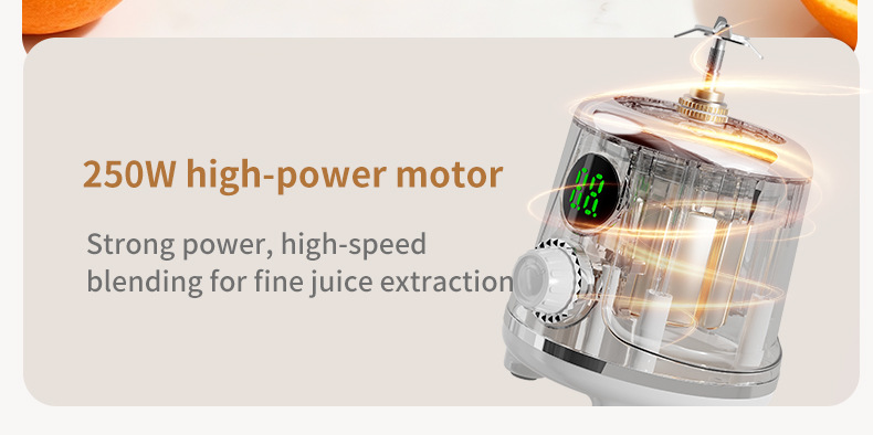 Home juicer large capacity multifunctional single serving