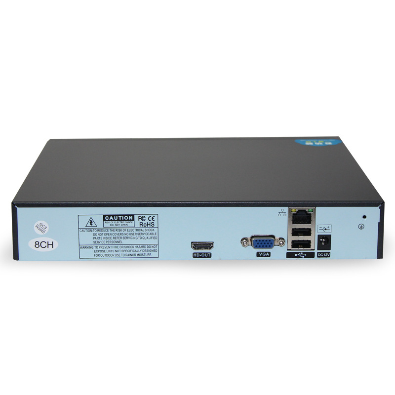 H265 ultra net 10 kanallı ağ video sunucusu NVR kaydedici gözetim gözü xmeye, Hikvision Dahua protokolüyle uyumlu