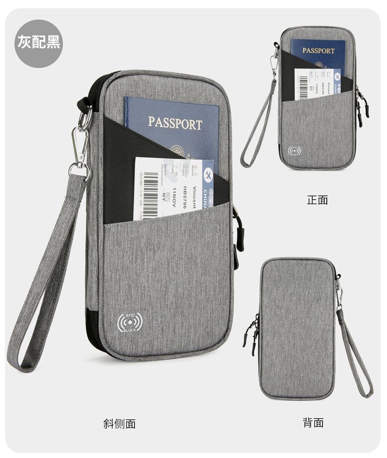 RFID-Reisepass-Schutzhülle, Reisedokumentenorganizer