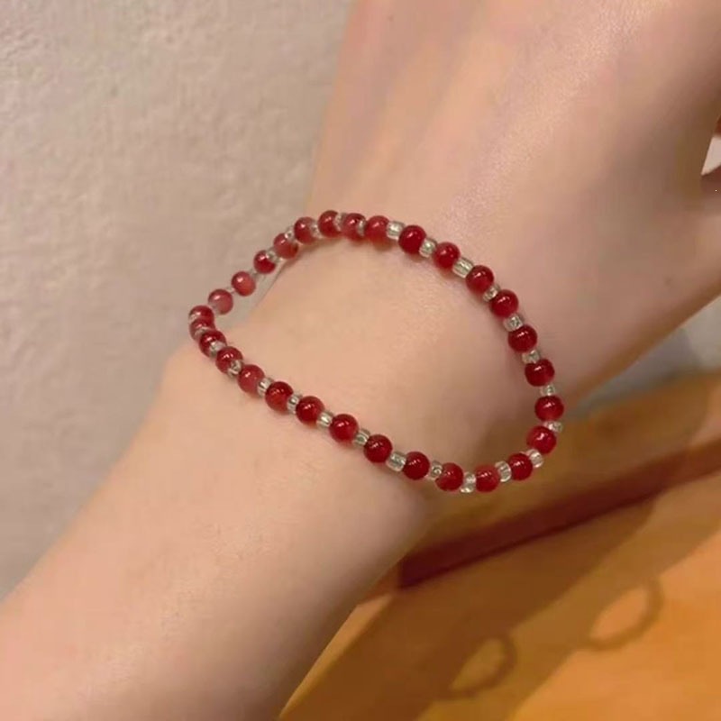S925 Silber-Perlenarmband, minimalistisches Design