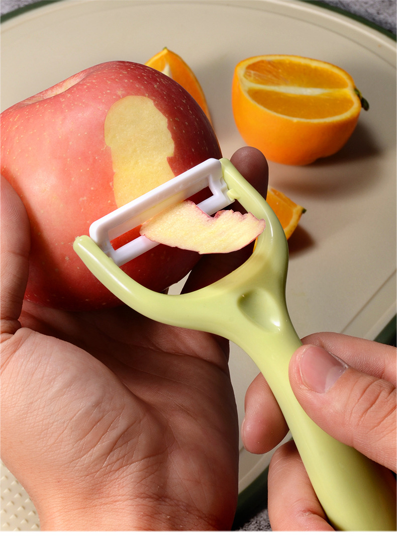 Ceramic multifunctional fruit and vegetable peeler sharp grater
