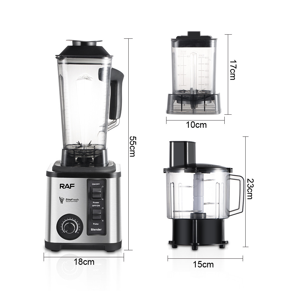 RAF 3-in-1 Blender 2L Yüksek Hız AB Standart