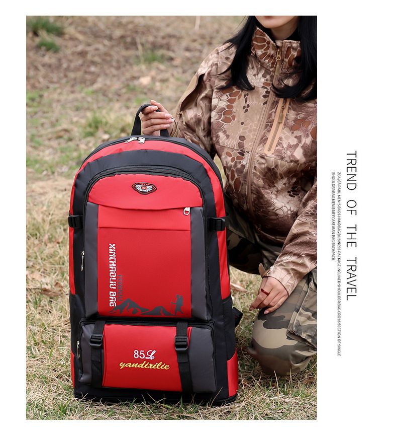 85-liter waterproof hiking backpack