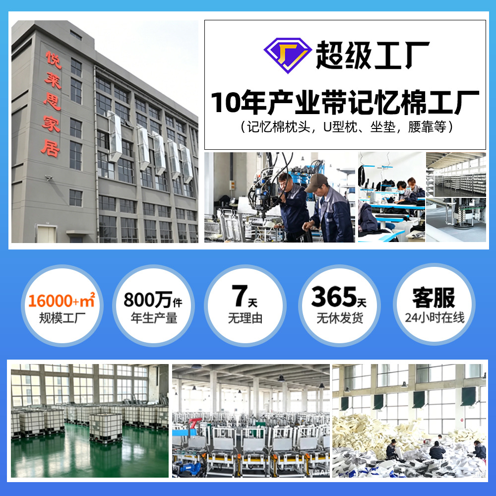 颈椎枕头富贵包舒适睡眠专用护颈枕反弓记忆棉侧睡神器可拆洗