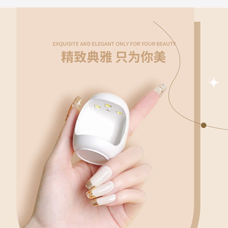 Mini tırnak UV lambası, USB şarjlı, taşınabilir