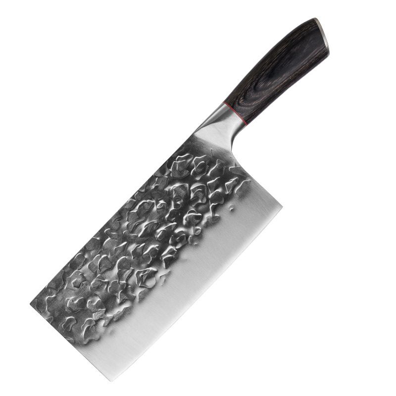 Forged stainless steel chef knife set, thickened, hand-forged