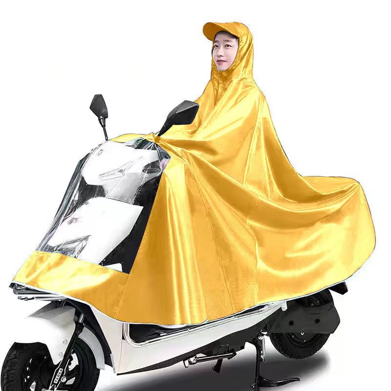 Regenponchos für Elektrofahrzeuge verdickt, ganzkörper mit Fußschutz