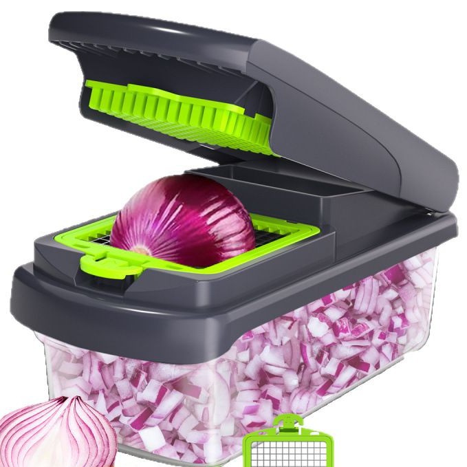 Vegetable chopper, 15-in-1 kitchen tool