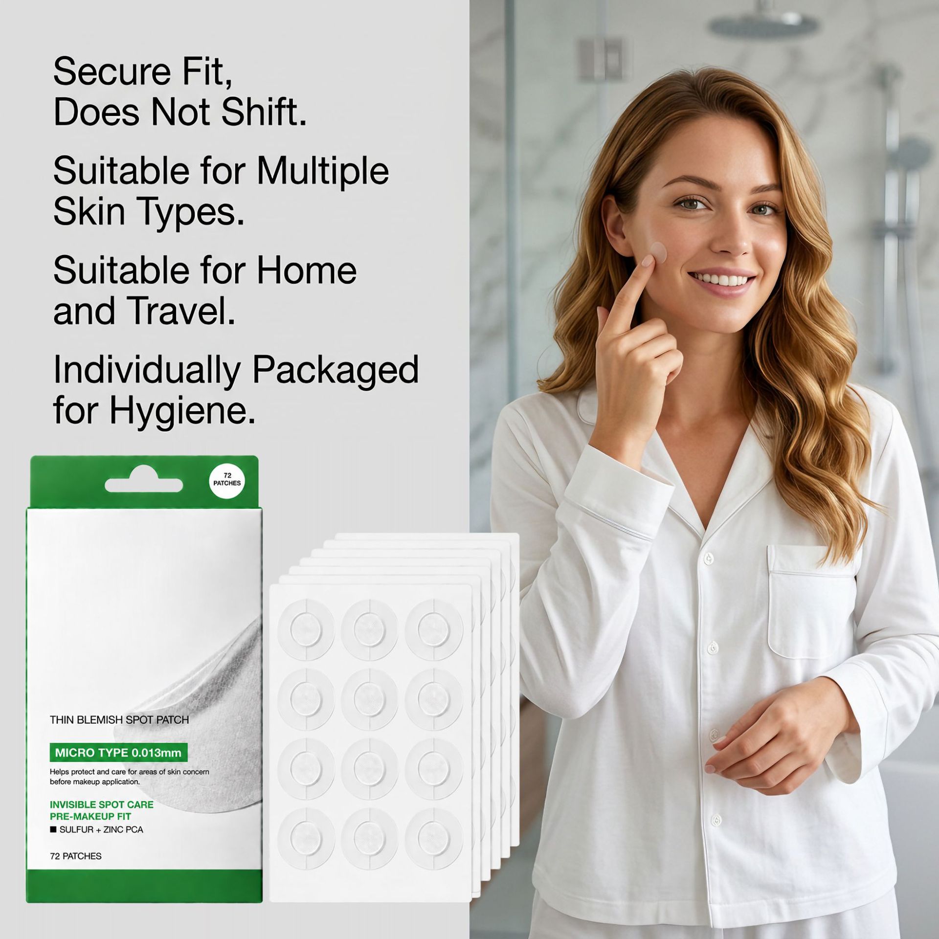 Invisible Acne Patch Ultra-Thin Breathable