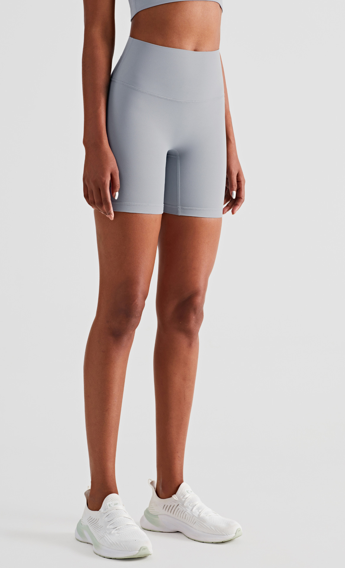 Lulu Yoga Shorts High-Waist Butt-Lift Bare Feel