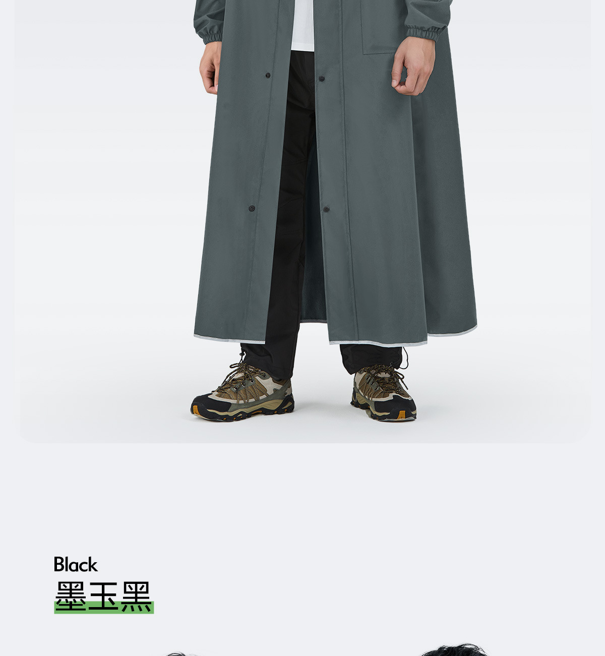 Electric Scooter Raincoat Oxford Cloth Unisex