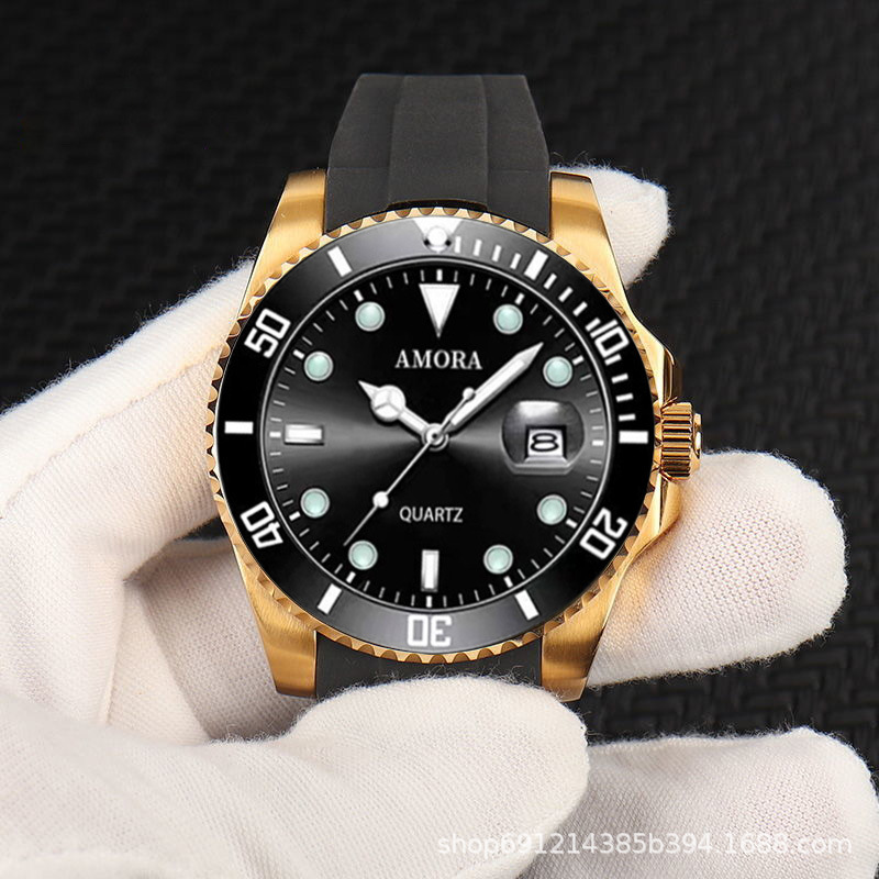 Men's automatic watch sports waterproof quartz luminous
