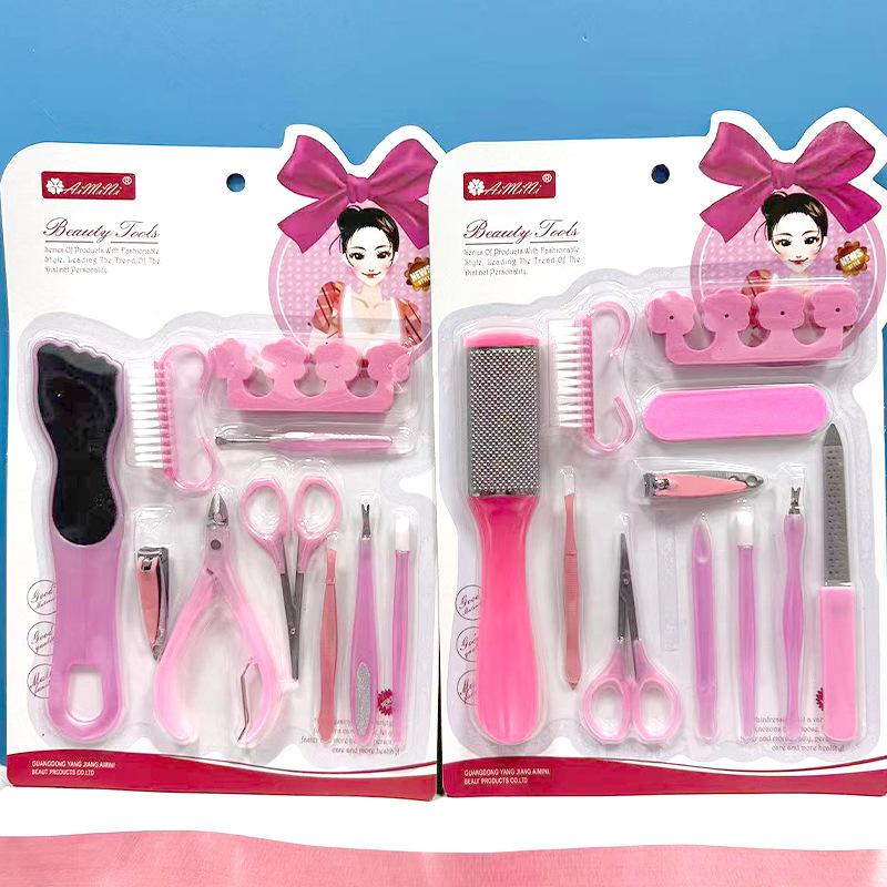 Nail art tool set, 10-piece, manicure and design