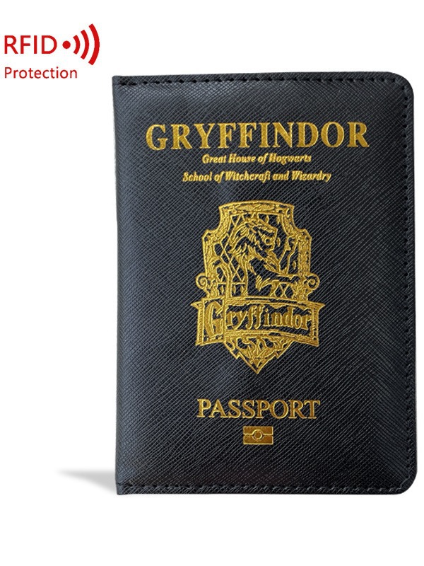 现货十字纹护照套PU皮护照保护套旅行卡包卡套多功能卡位RFID防磁
