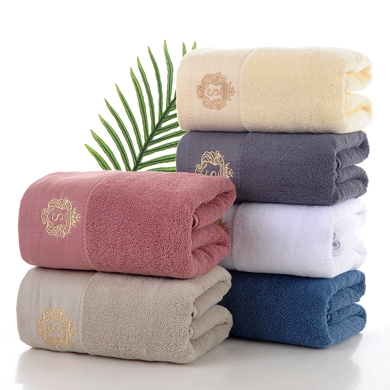 Pure cotton bath towel set, 3-piece