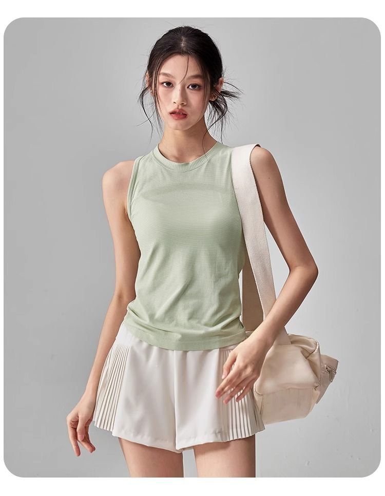 Women's Summer Fitness Set Quick-Dry Breathable Sports Vest