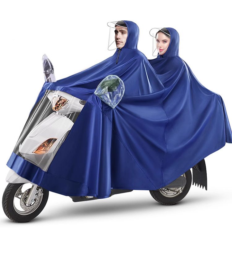 Elektrikli bisiklet yağmurluk motosiklet tam gövde yağmur örtüsü