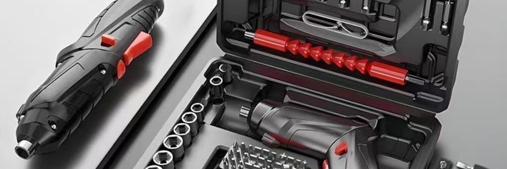 Cordless electric screwdriver, mini drill, multifunctional kit