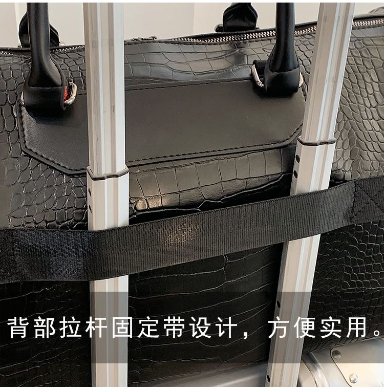 PU waterproof sports travel bag, large capacity