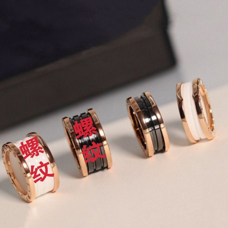 Ceramic Ring Couple Ring Men Women Trend