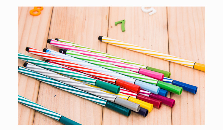 Watercolor pencil set, 24 colors, for kids and students