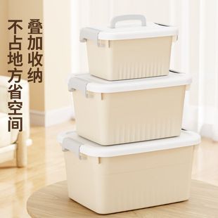 原木质感桌面整理盒提升格调洗漱台化妆品桌面收纳