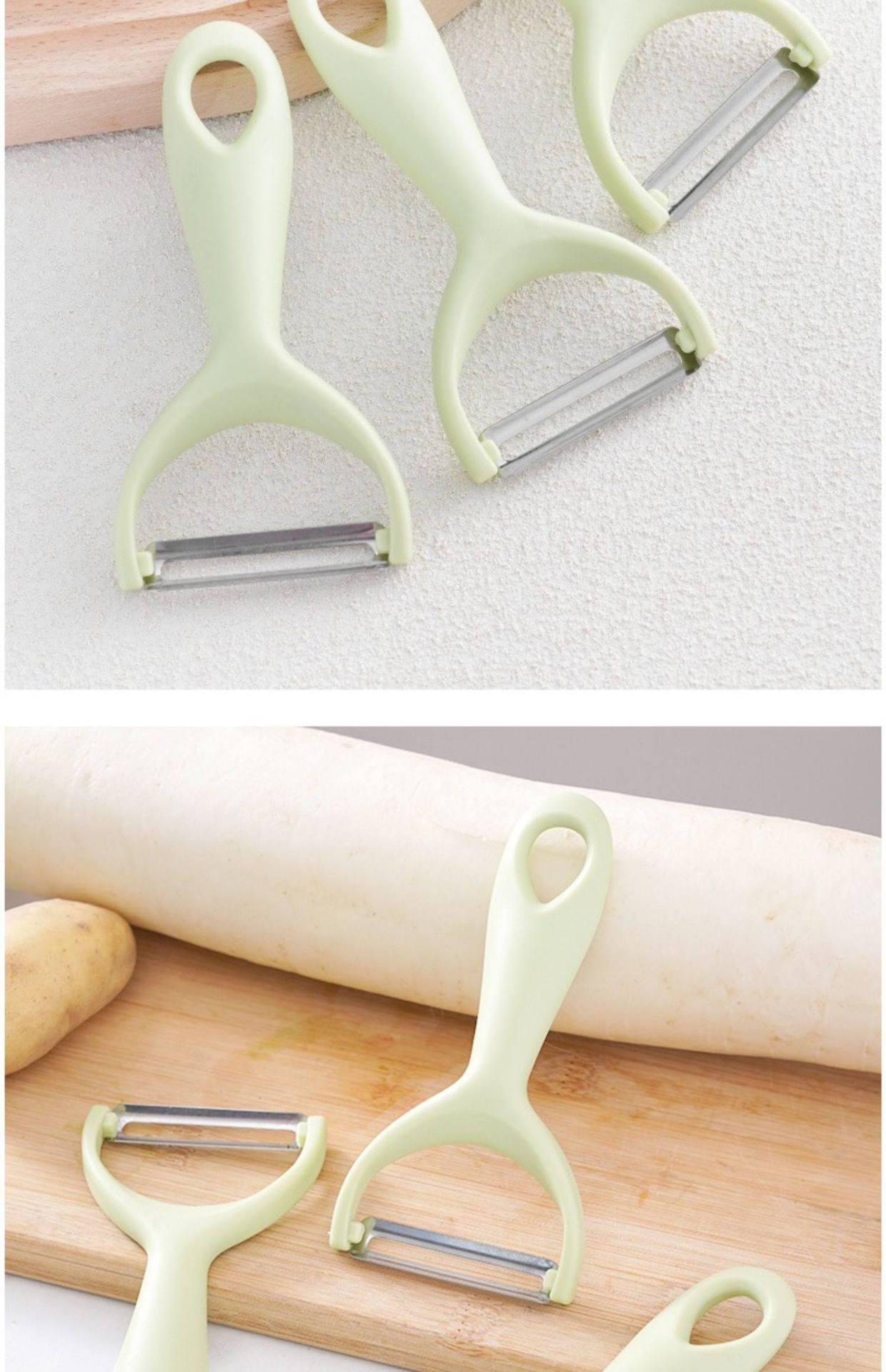 Edelstahl-Gemüse- und Obstschälmesser