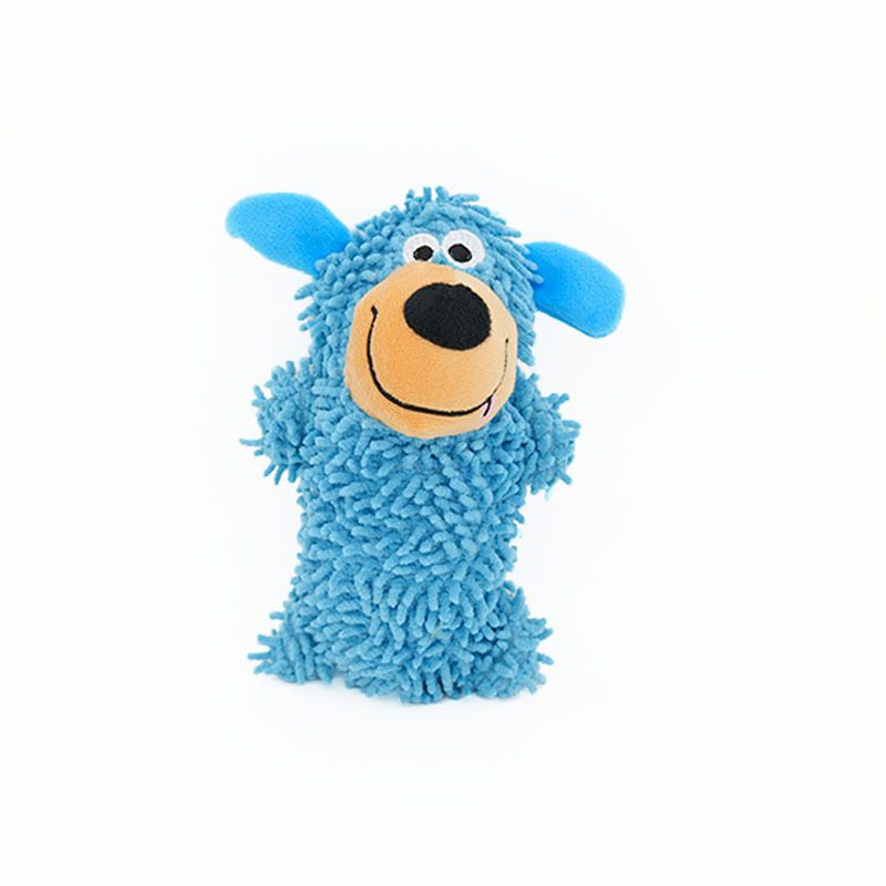 Dog Toy Squeaky Shaking Mop Durable Chew
