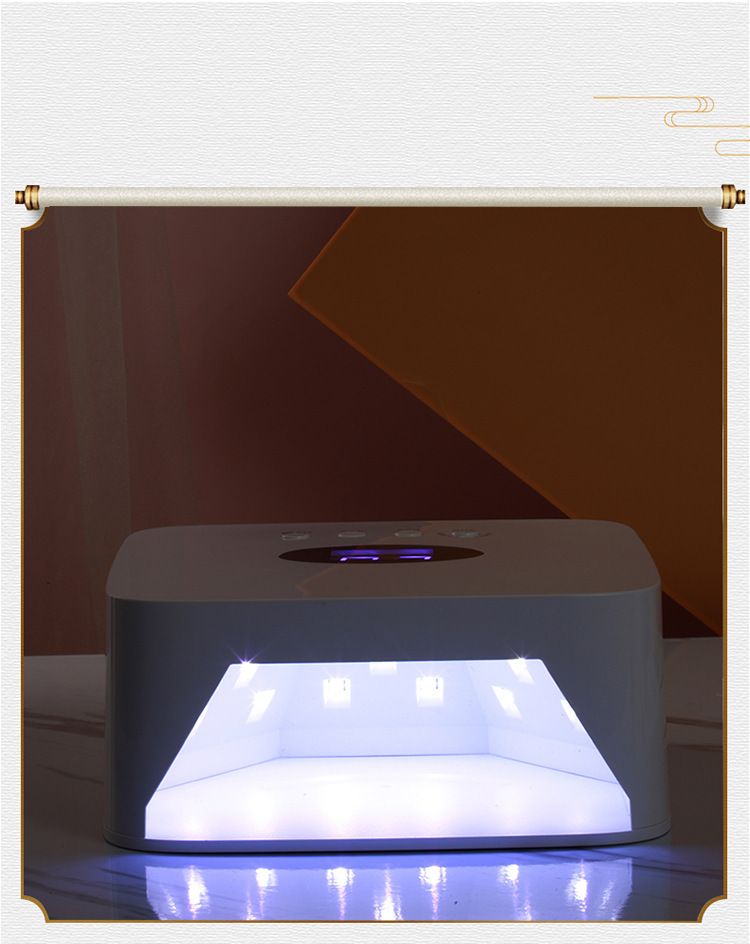 Rechargeable nail lamp, phototherapy machine