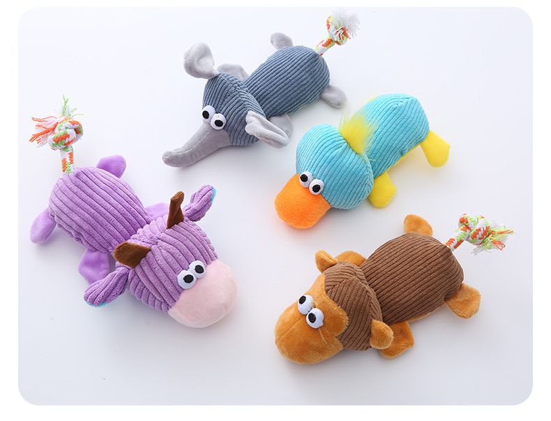 Hundespielzeug, Zahnungsspielzeug, Tierdesign, bissfest