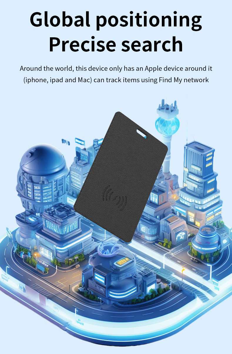 Wireless charging tracker, MFi compatible, wallet locator