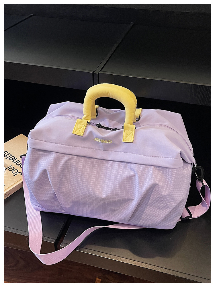 Expandable travel bag, large capacity, lightweight, women's