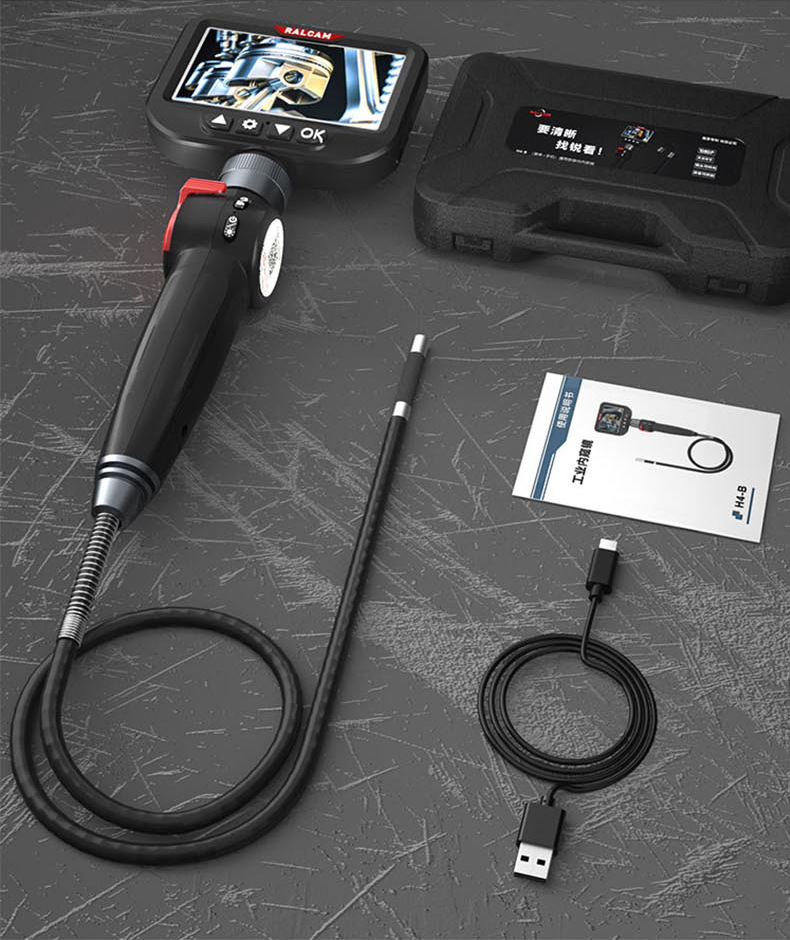 RALCAM H406B 360° rotatable endoscope