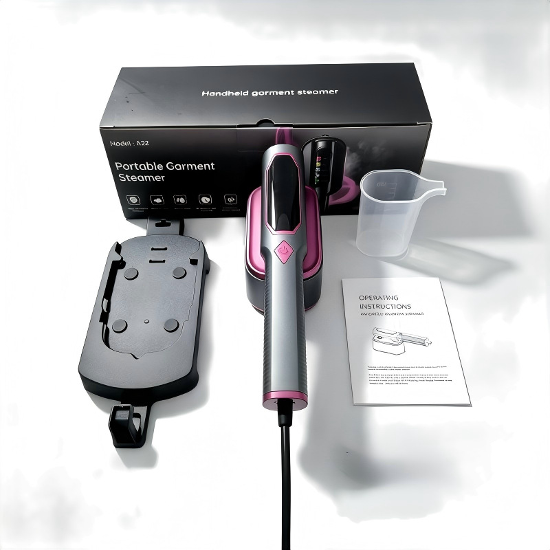 Foldable steam electric iron, digital display