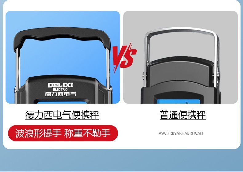 Delixi portable electronic scale