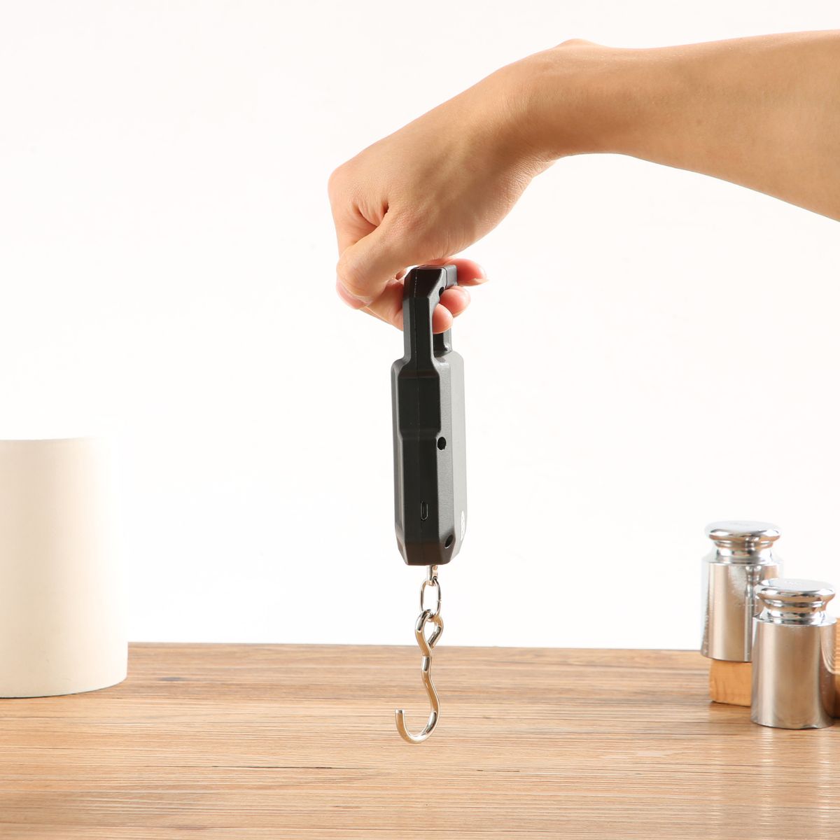 Mini-Hängewaage elektronisch, wiederaufladbar