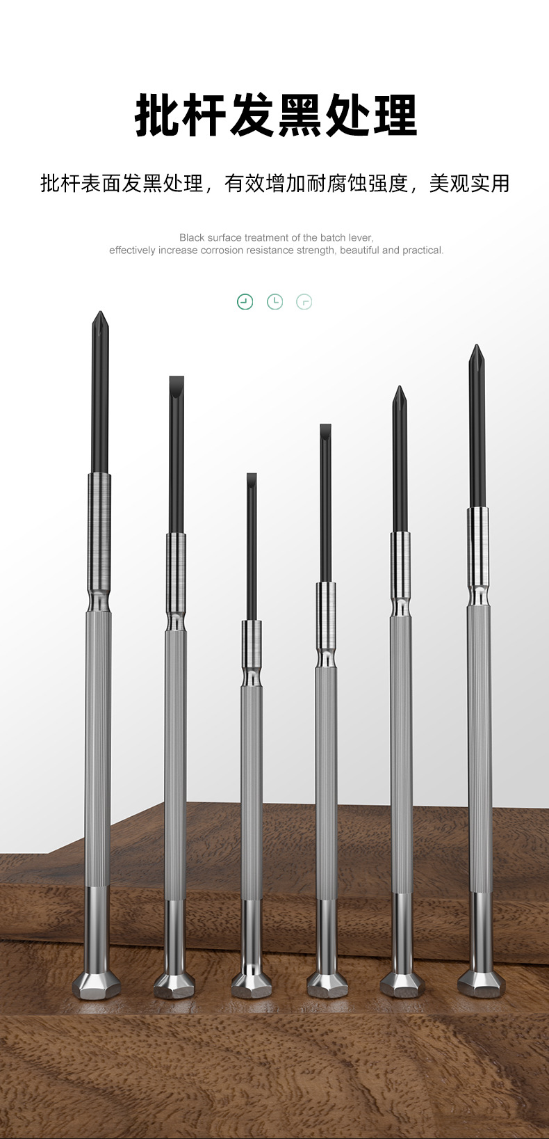 Hassas saat ve gözlük tamir screwdriver seti mini vidalar