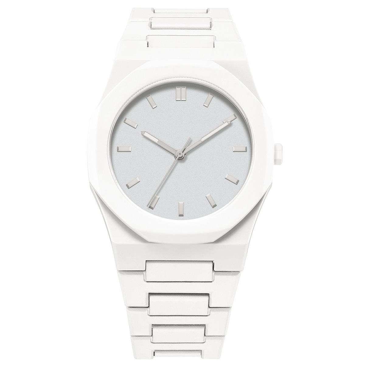 Men's quartz watch with plastic case, 2025 collection