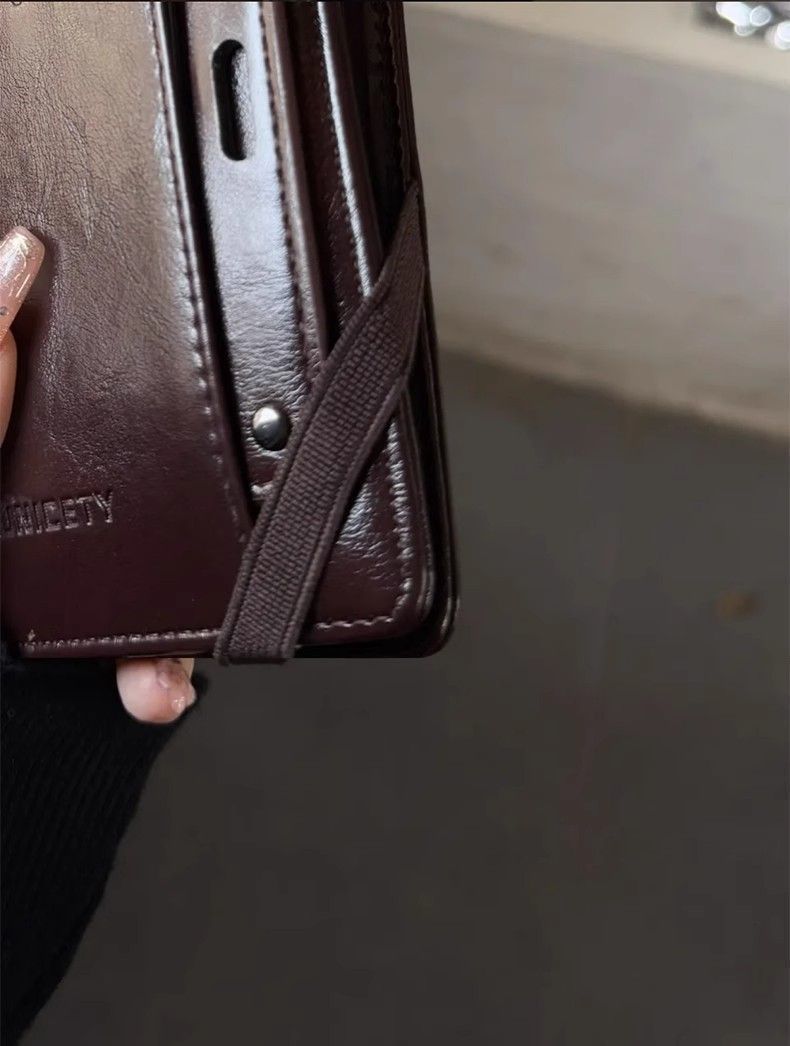 RFID-Schutz Multifunktions-Karten- und Reisepass-Brieftasche