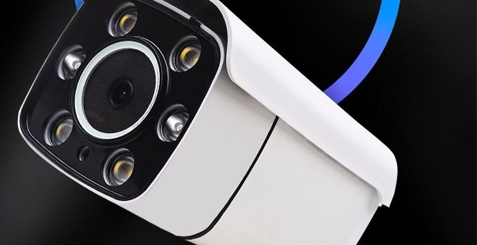 8MP POE network camera, dual light, night vision, waterproof