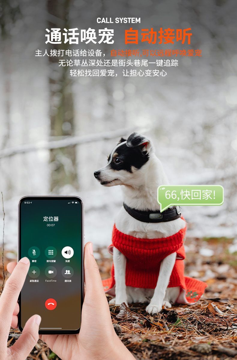 Yut evcil hayvan telefon saati, 4G GPS tasma takip cihazı
