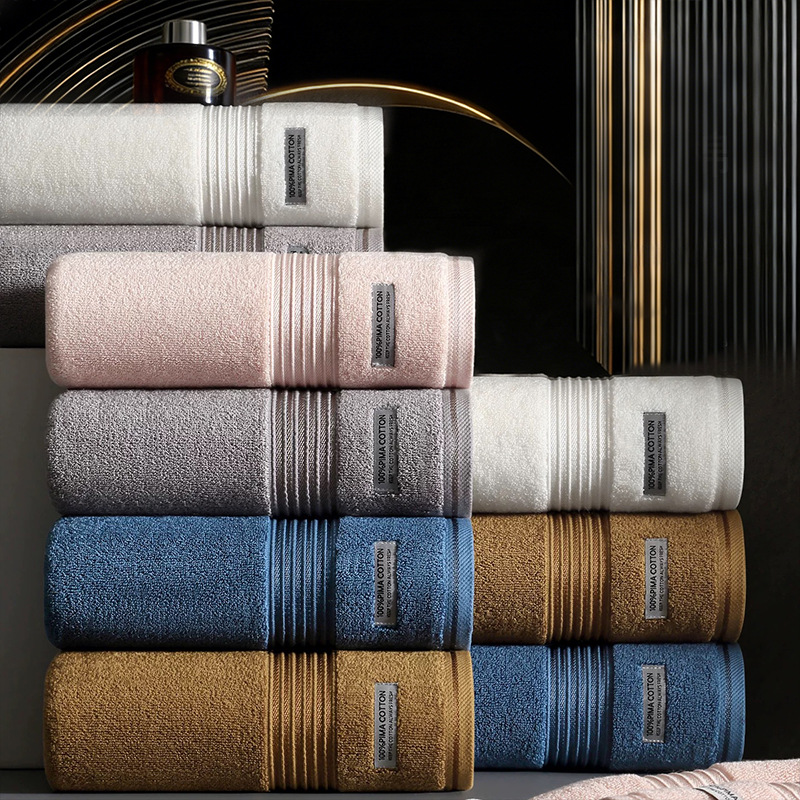 Pure cotton towel 32-strand thick quick-dry large bath towel