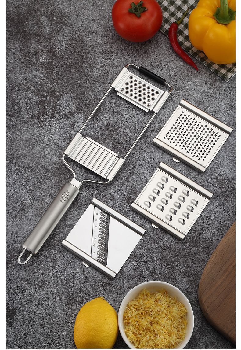 Gemüseschneider-Set mit 7 austauschbaren Klingen
