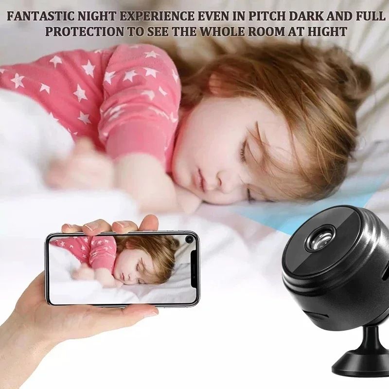 A9 magnetic smart wireless WiFi network camera, HD, compact