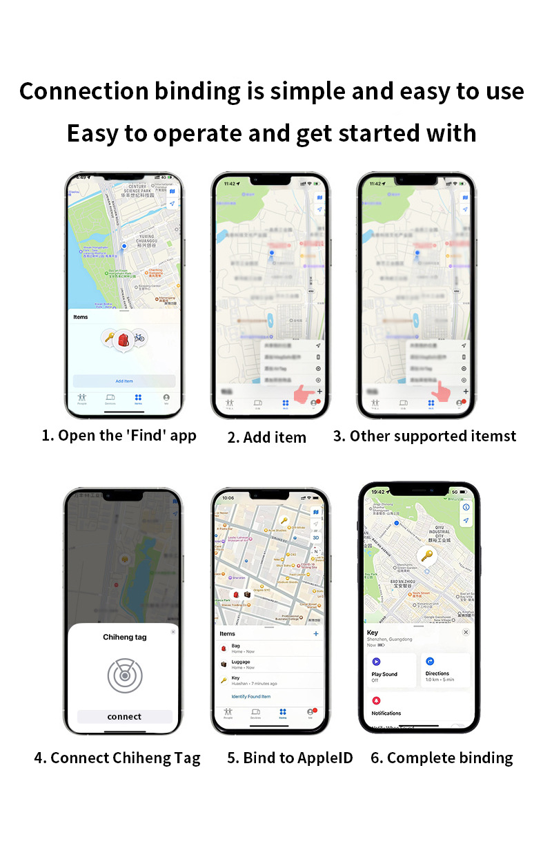 Smart GPS tracker device for keys and pets
