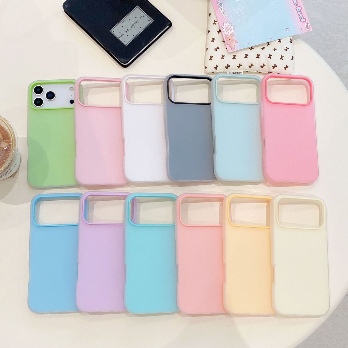 Apple iPhone 16 Pro Max 15 11 12 gel case 2-in-1 design