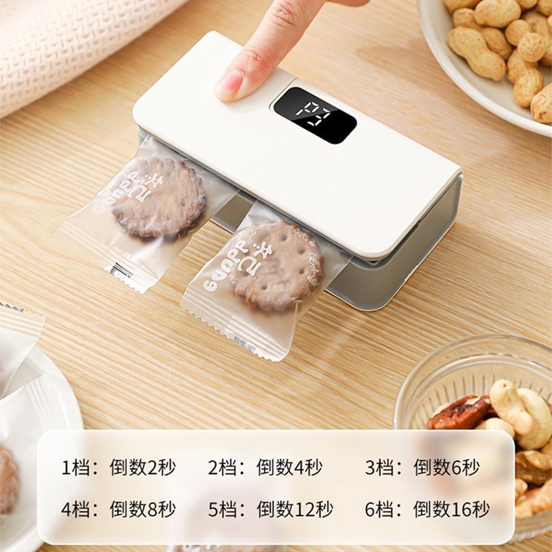 Mini-Wärmesiegelmaschine für Lebensmittelbeutel, USB-aufladbar