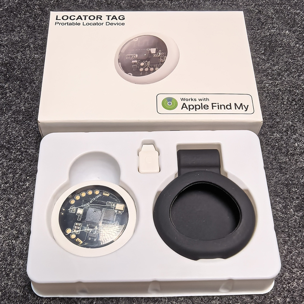 Magnetic tracker compatible with Apple Find My