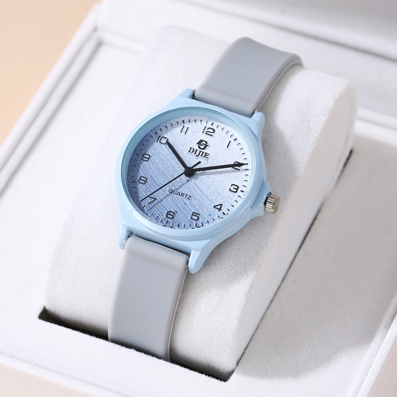 Mädchenuhr mit Einhorndesign, Farbverlauf